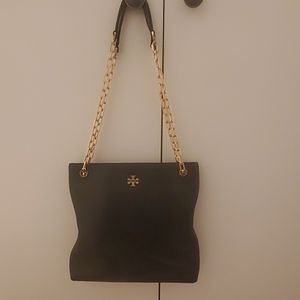 Tory Burch black leather crossbody